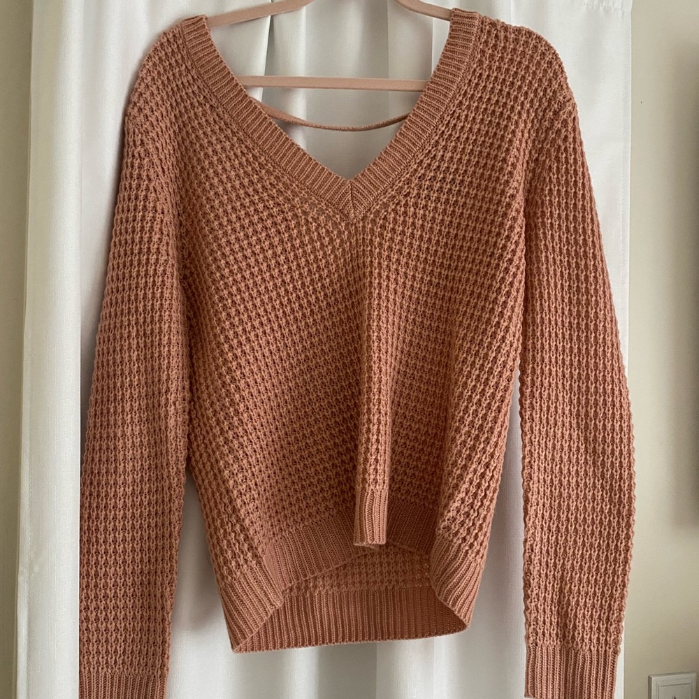 Brownish/Pink Fall Sweater